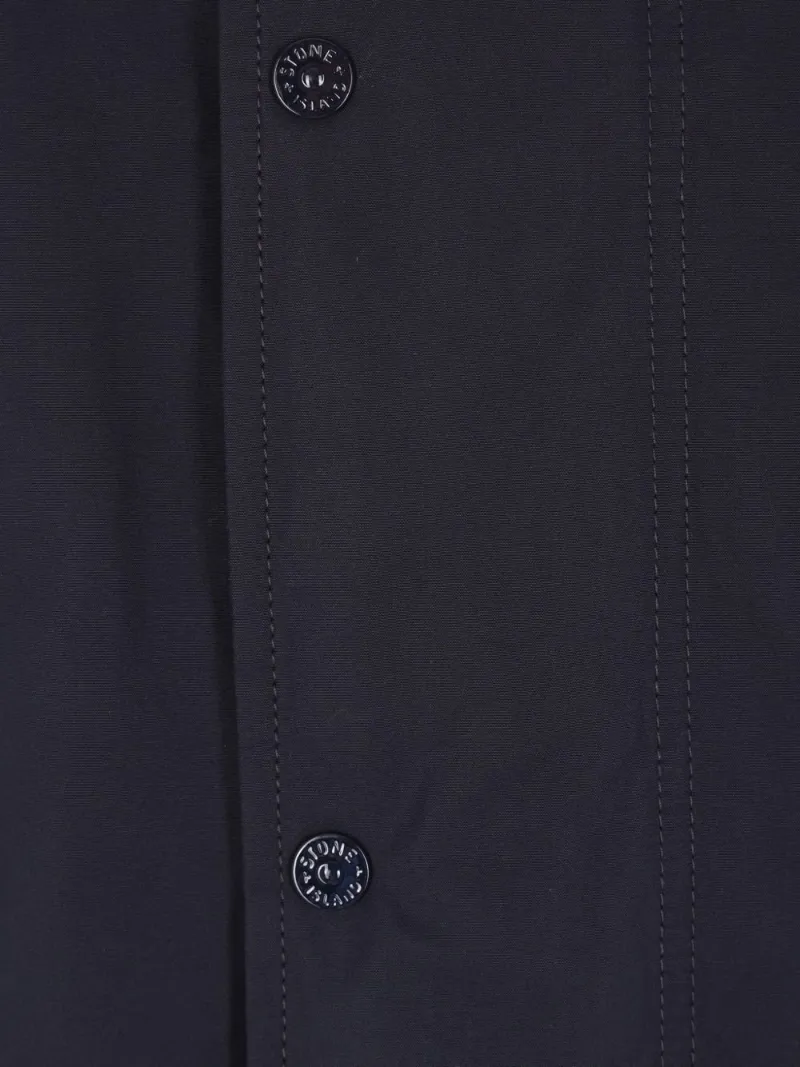 Stone Island Logo Patch Hooded Jacket