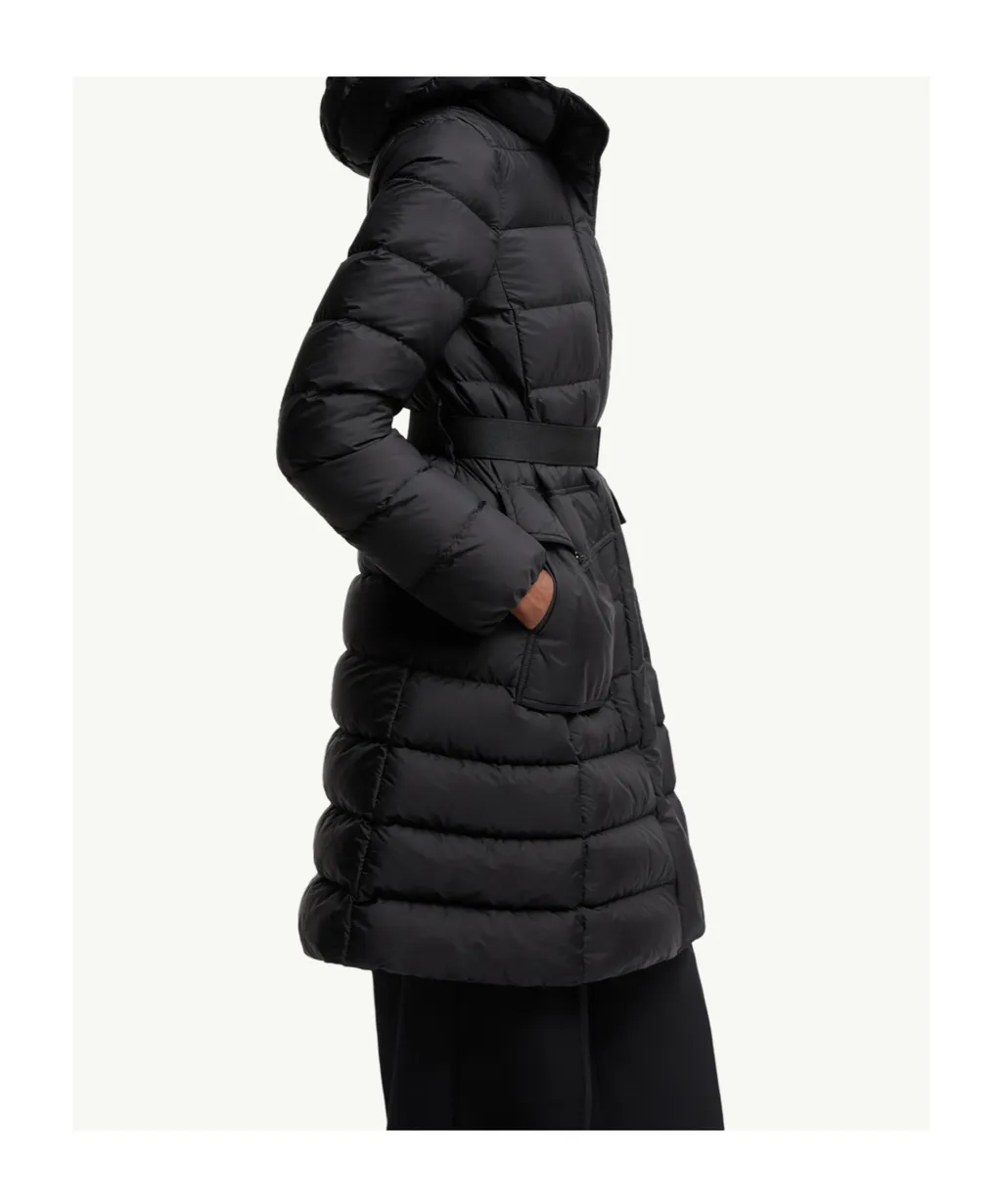 Moncler Khloesse Hooded Long Down Coat