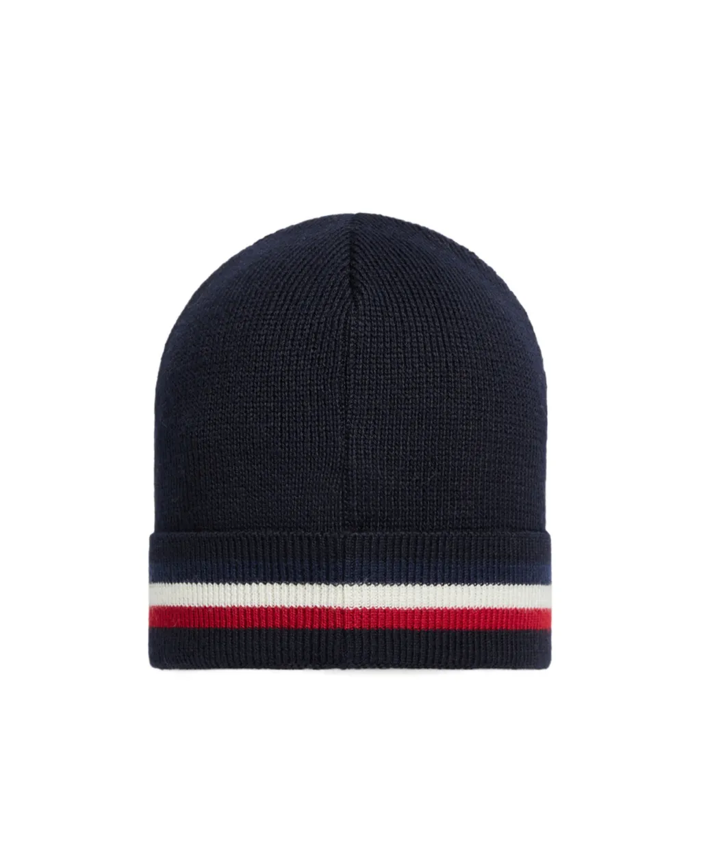 Moncler Logo Embroidered Beanie