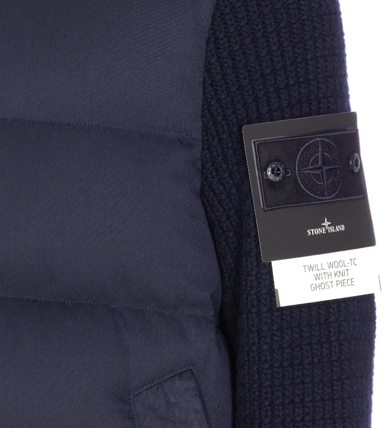 Long-Sleeved Down Jacket