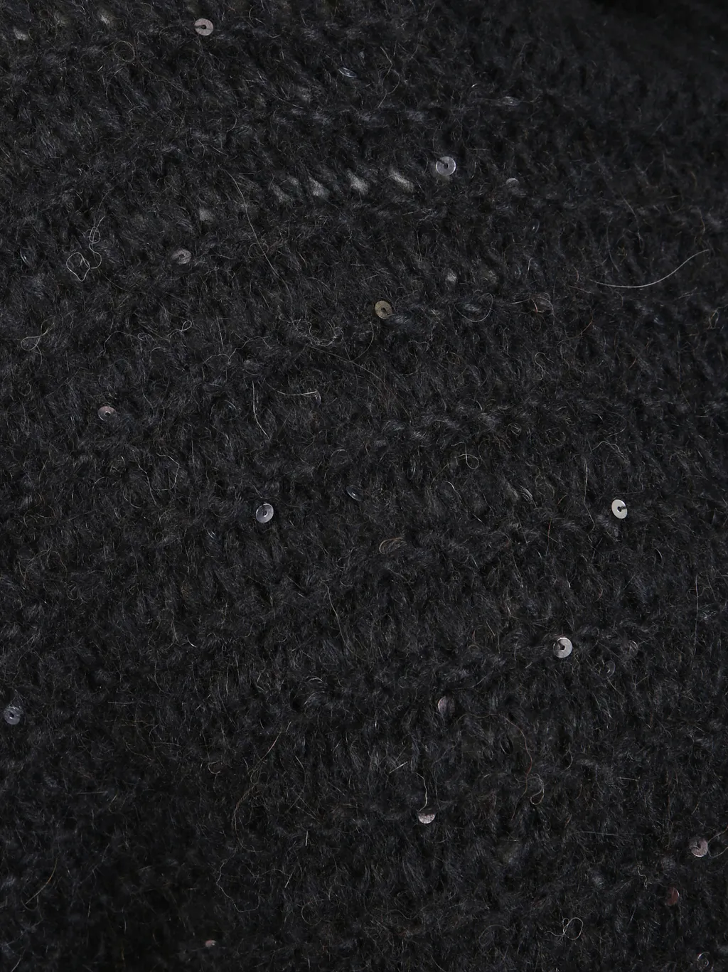 High-Neck Short-Sleeved Sweater