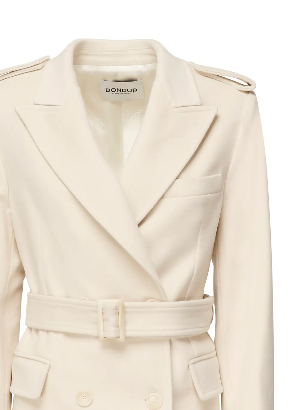 Dondup Belted Regular-Fit Coat