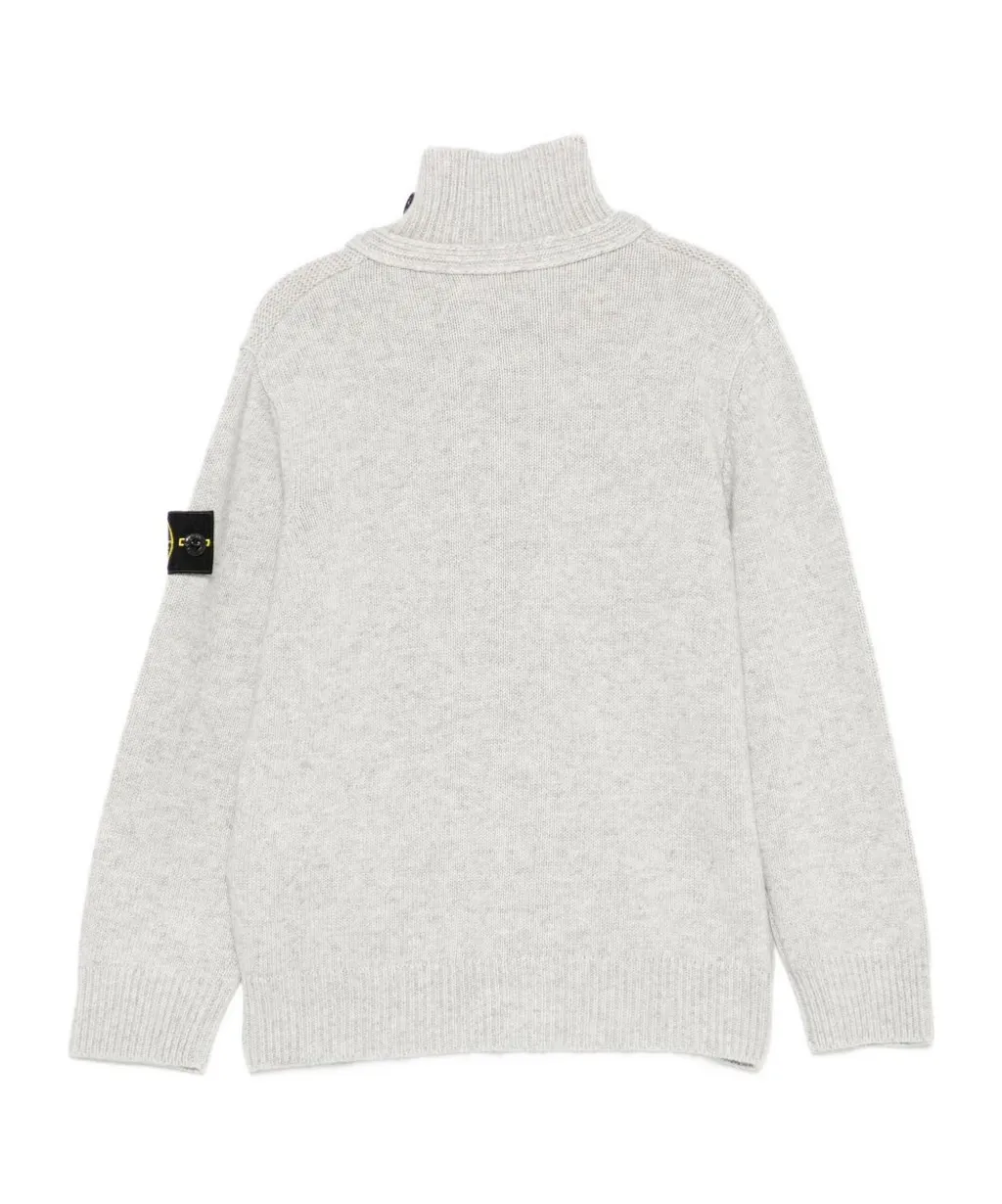 Long-Sleeved Knitted Cardigan