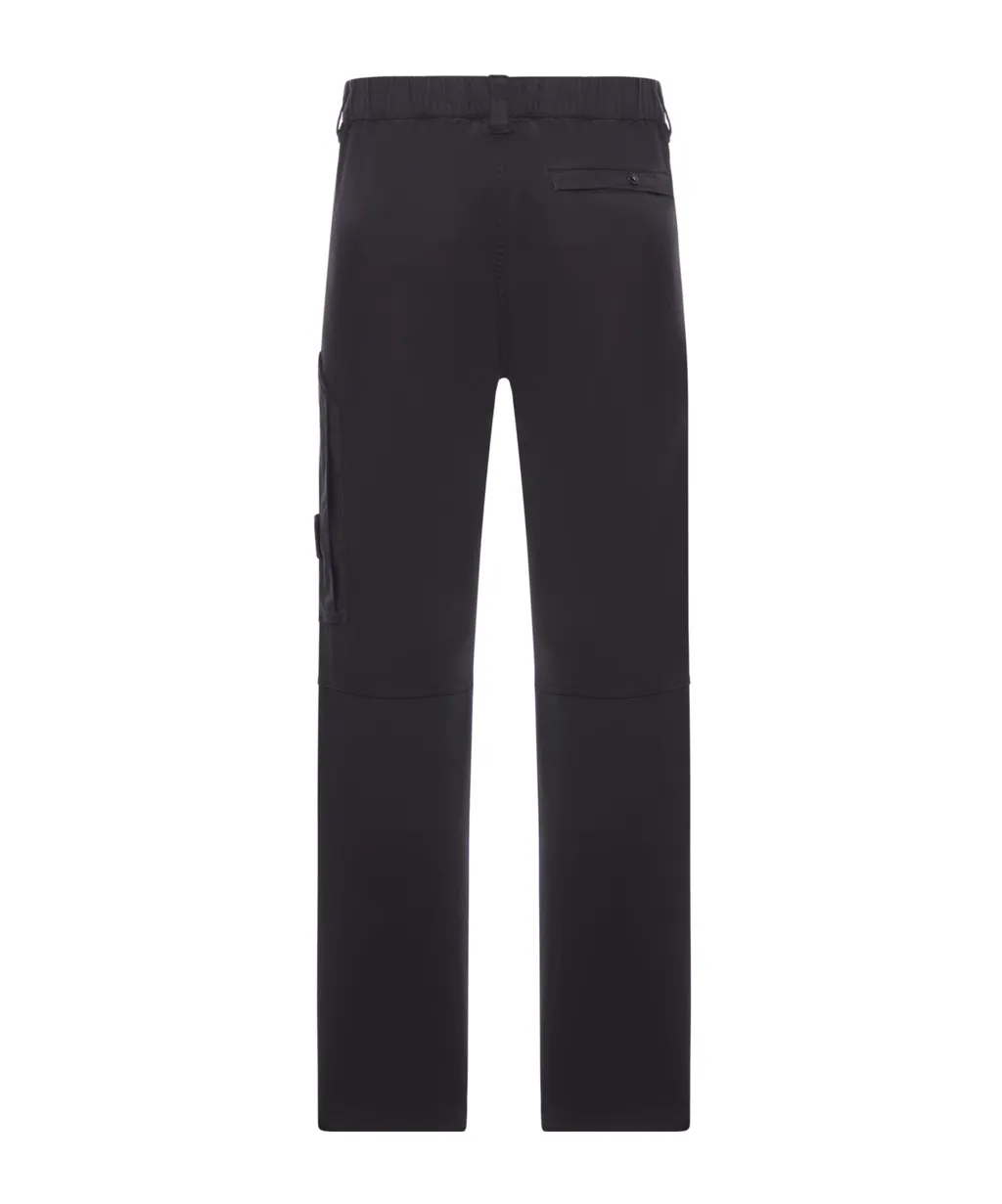 Cargo-Pocket Straight-Leg Trousers