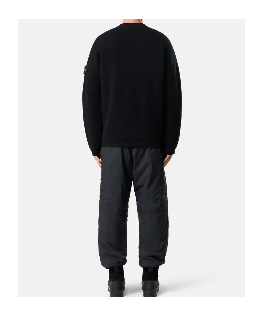 Side-Zip Logo-Patch Jumper
