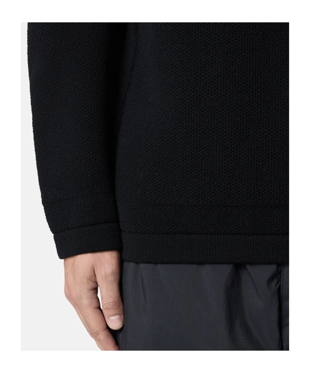 Side-Zip Logo-Patch Jumper