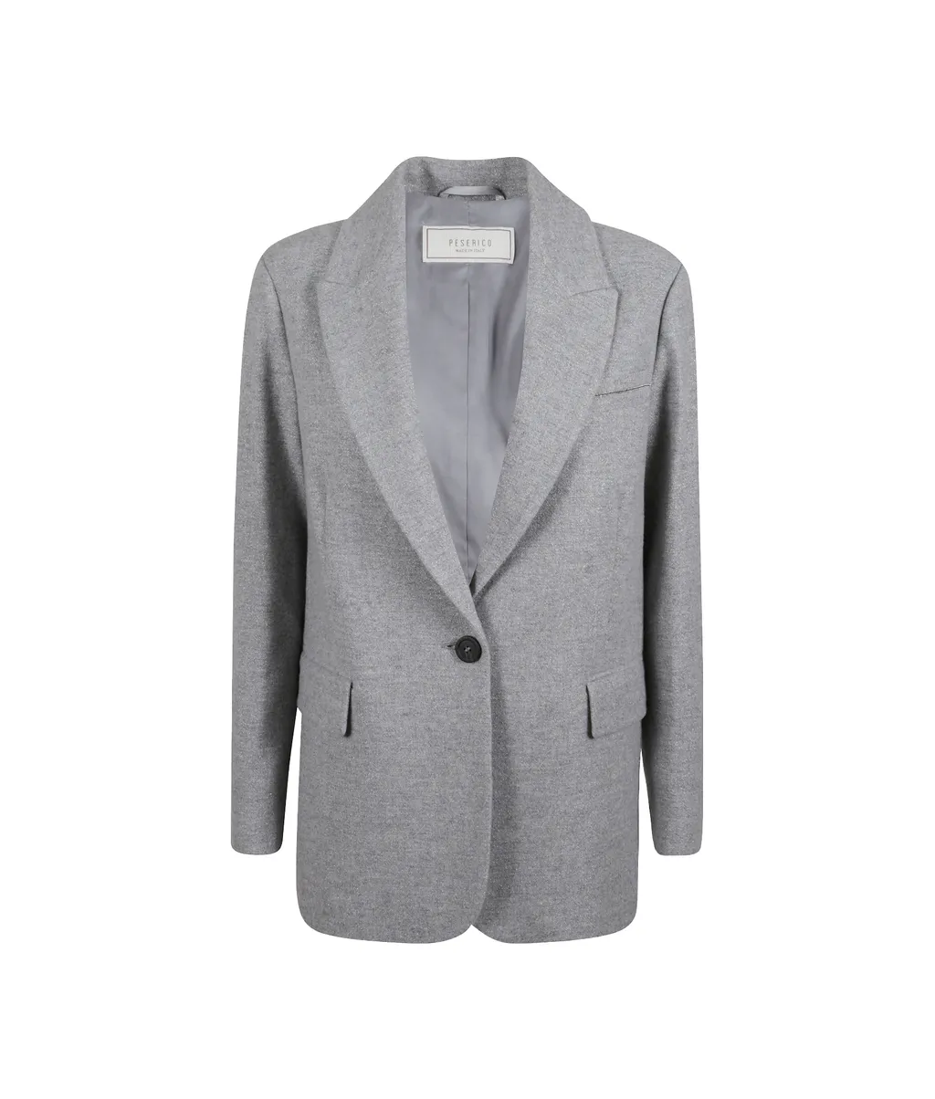 Peserico Single-Breasted Tailored Blazer