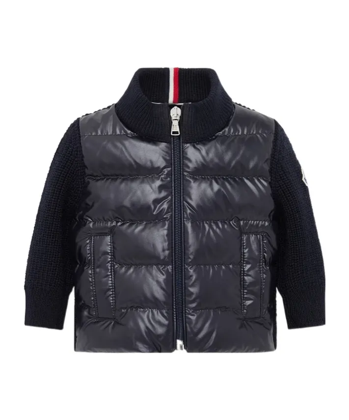 Moncler Enfant Panelled Padded Cardigan