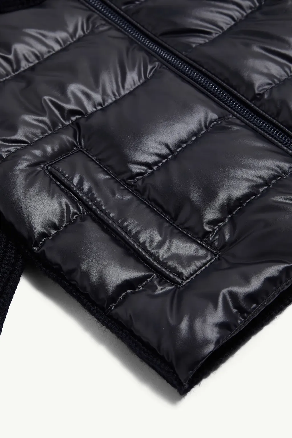 Moncler Enfant Panelled Padded Cardigan