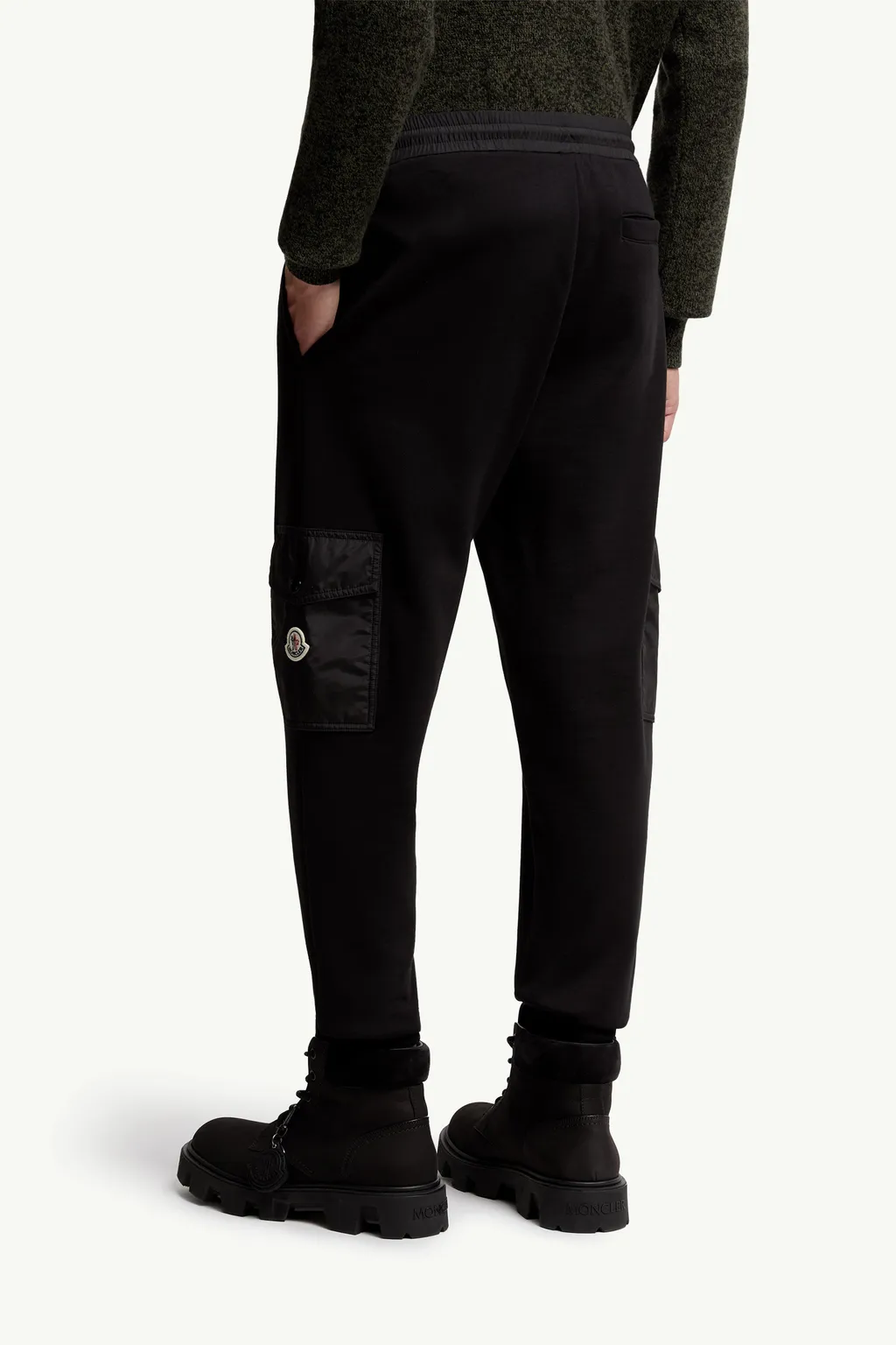 Moncler Logo Patch Drawstring Track Pants