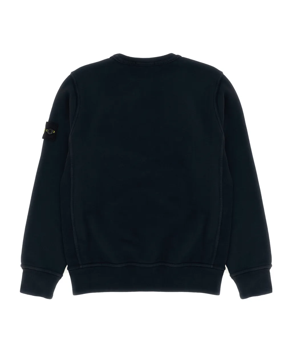 Logo-Patch Crew-Neck Sweatshirt