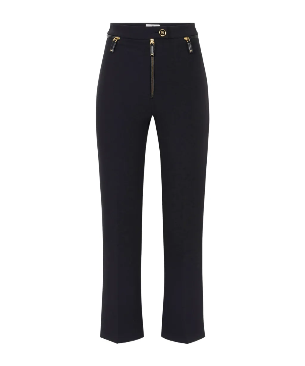 Zip-Fastening Trousers