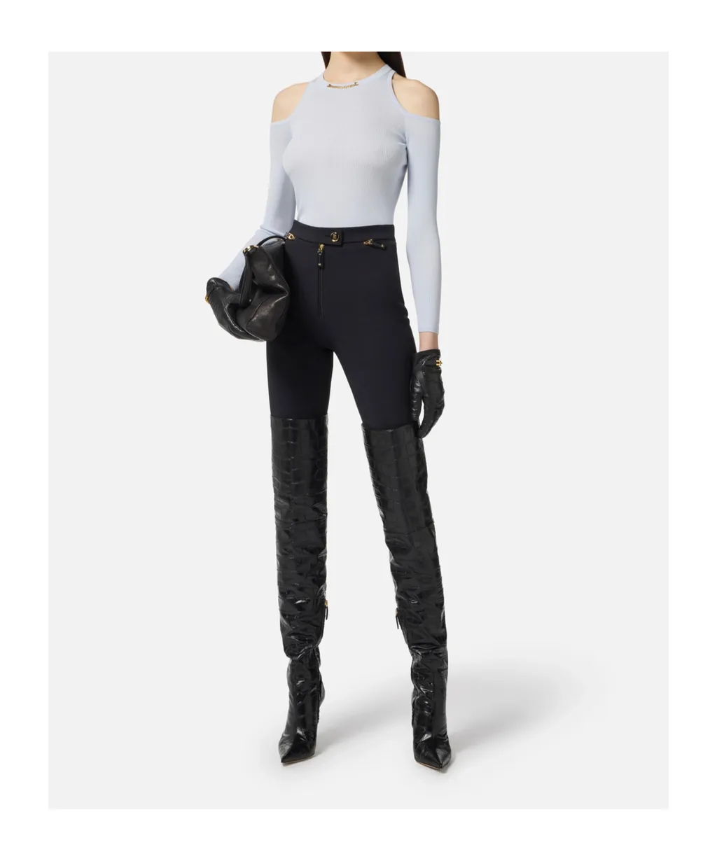 Zip-Fastening Trousers
