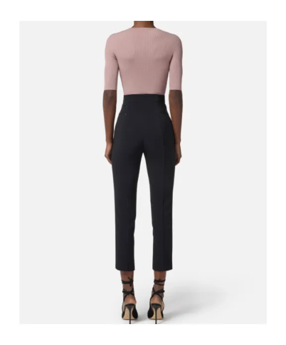 Elisabetta Franchi CrÊPe Trousers