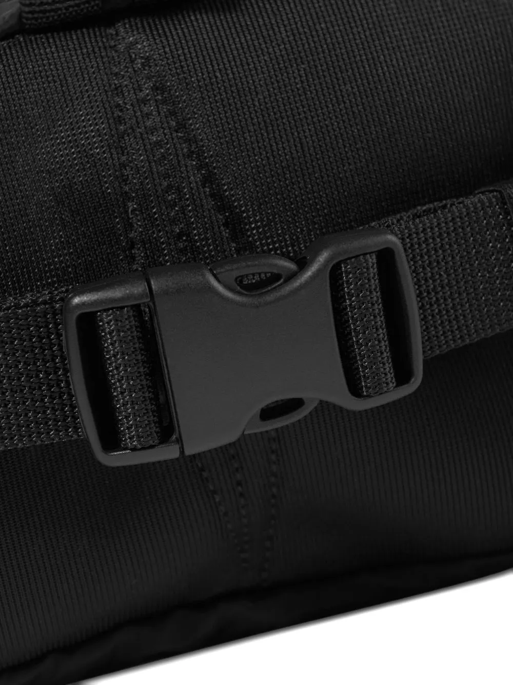Stone Island Junior Logo Patch Zipped Pouch Bag