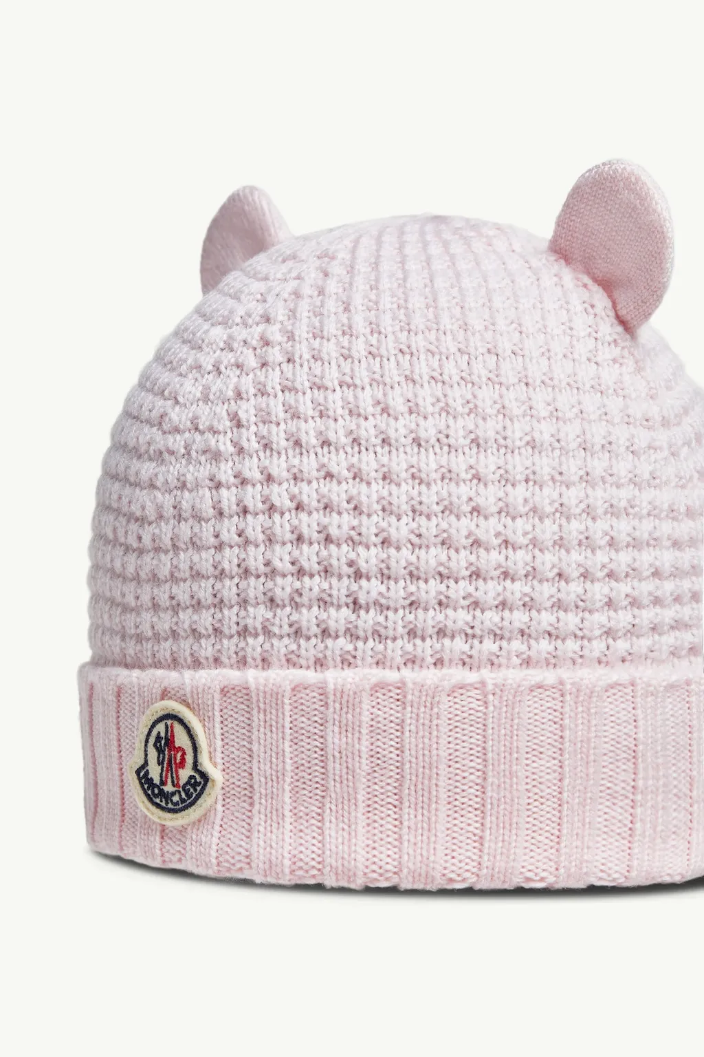 Moncler Enfant Logo Patch Beanie