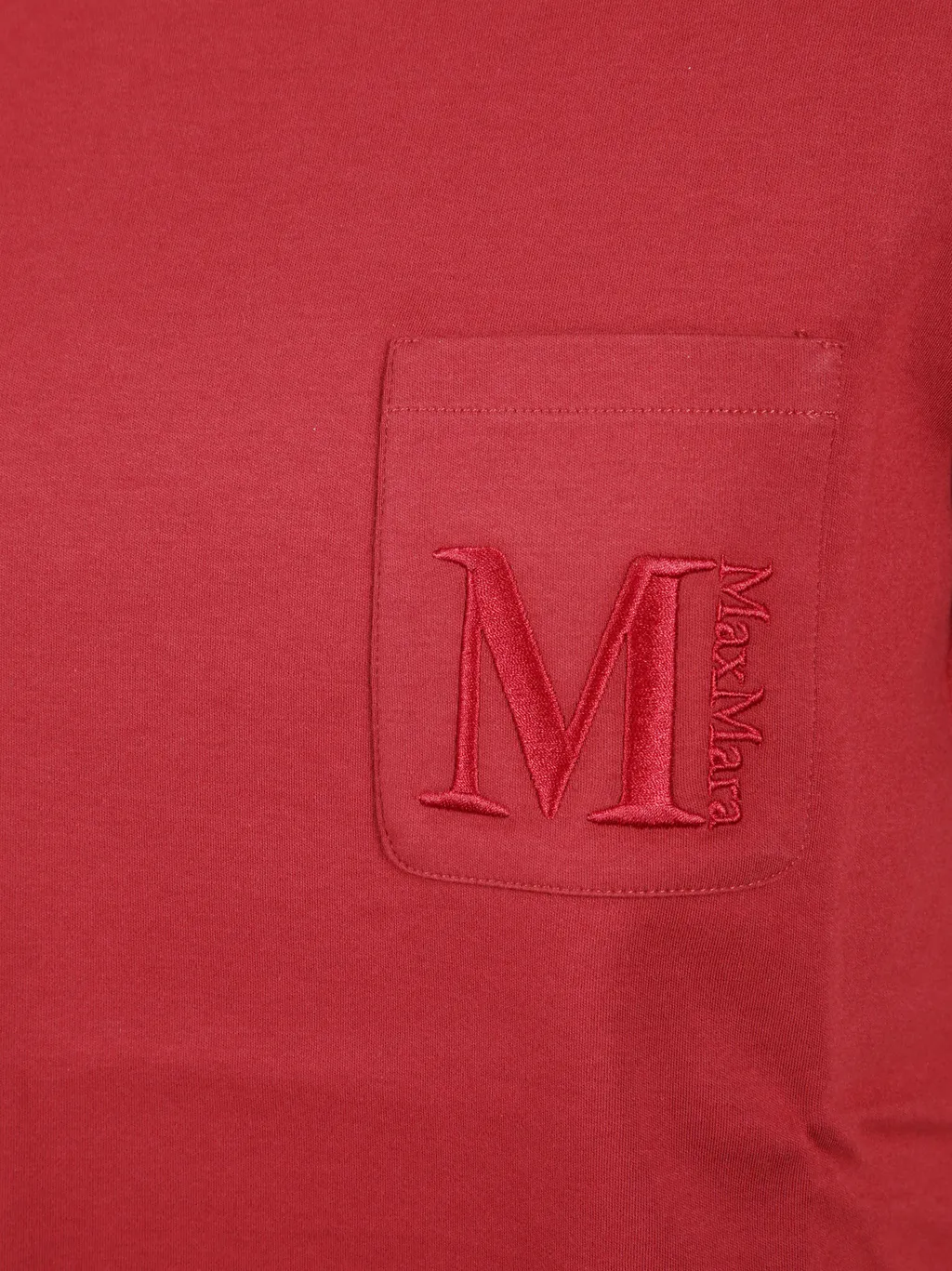 's Max Mara Madera Logo Embroidered Crewneck T-Shirt