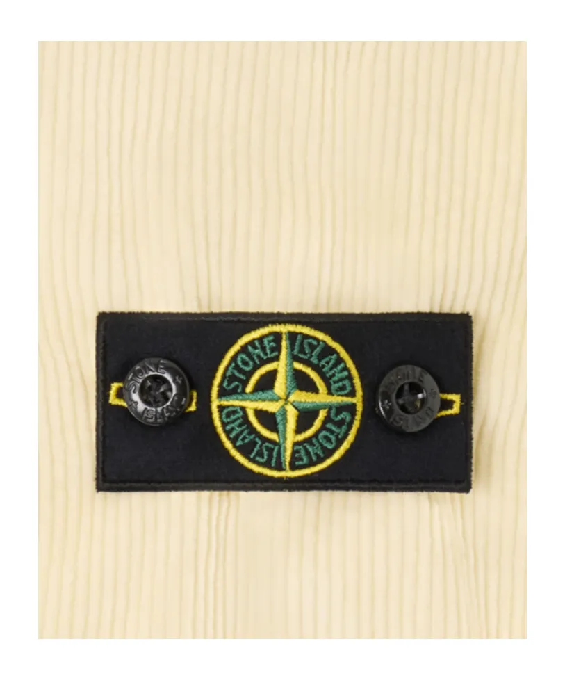 Stone Island Junior Logo Patch Zip-Up Jacket