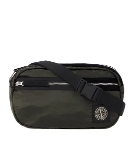 Stone Island Logo Patch Belt Bag