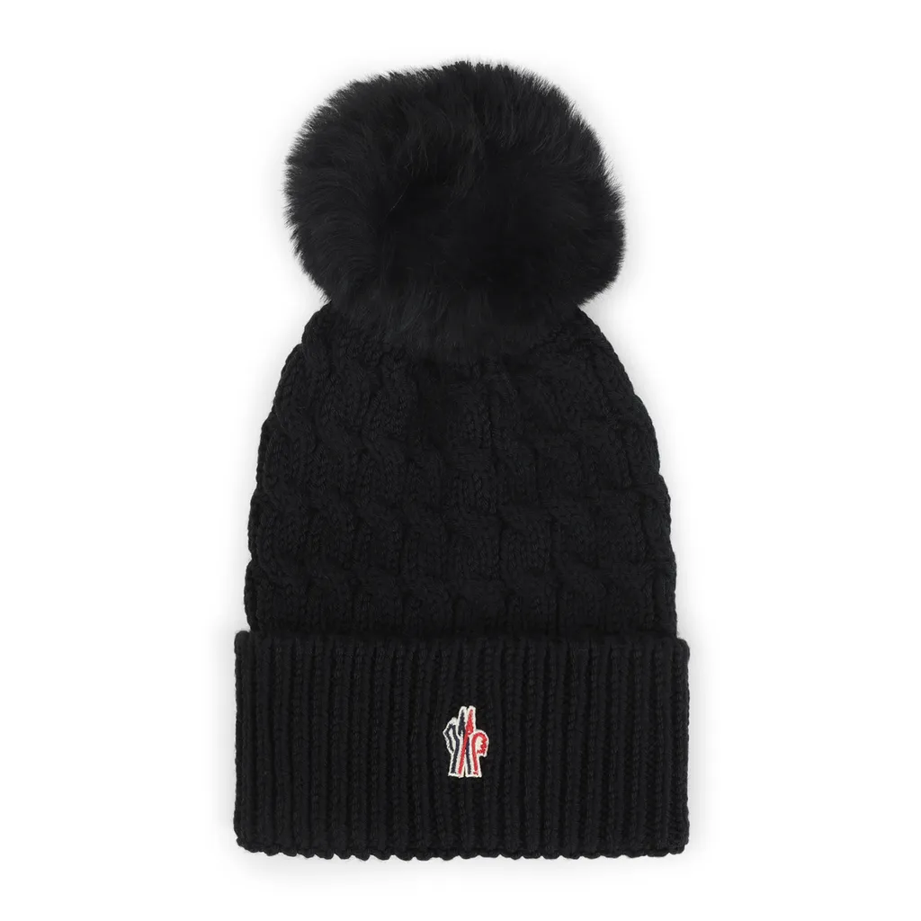 Wool Beanie With Pom Pom