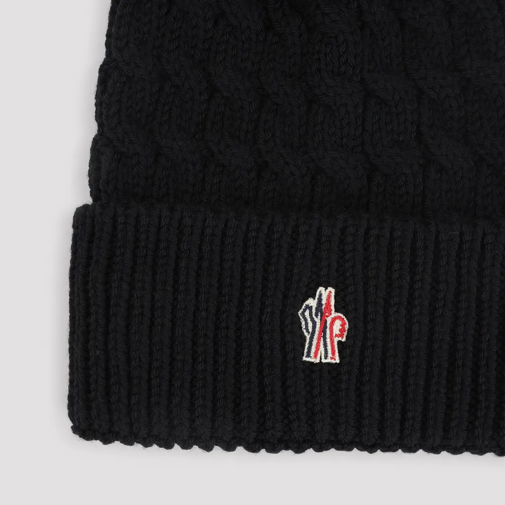 Wool Beanie With Pom Pom