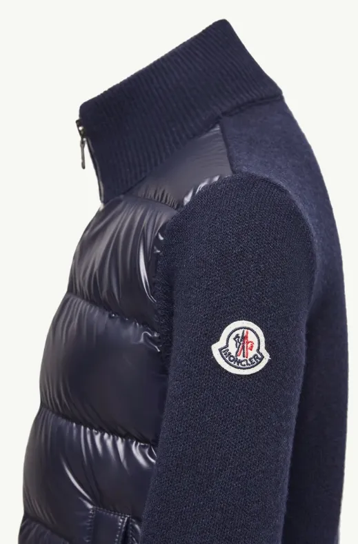 Moncler Enfant Zip-Up Cardigan
