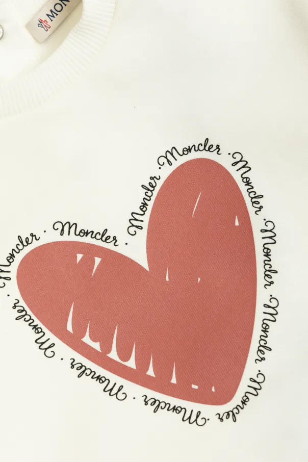 Heart-Print Sweatshirt