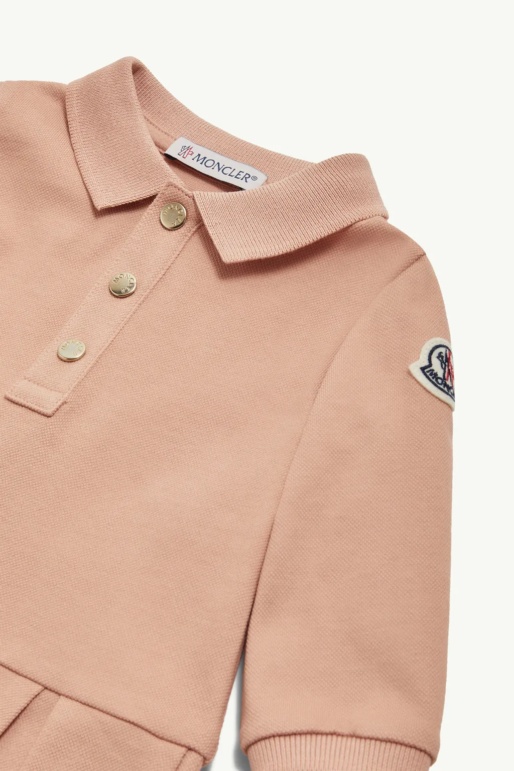 Moncler Enfant Piquet Polo Dress
