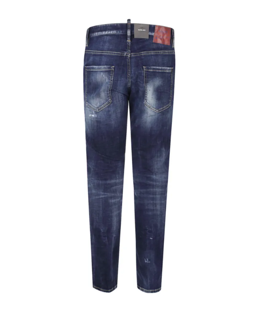 Dsquared2 Medium Super Star Wash Distressed Jeans