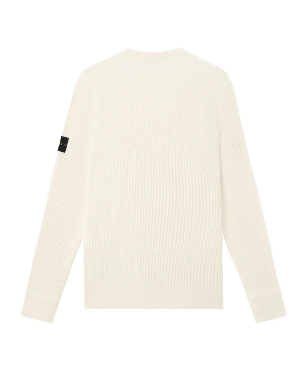 Stone Island Logo Patch Knitted Jumper