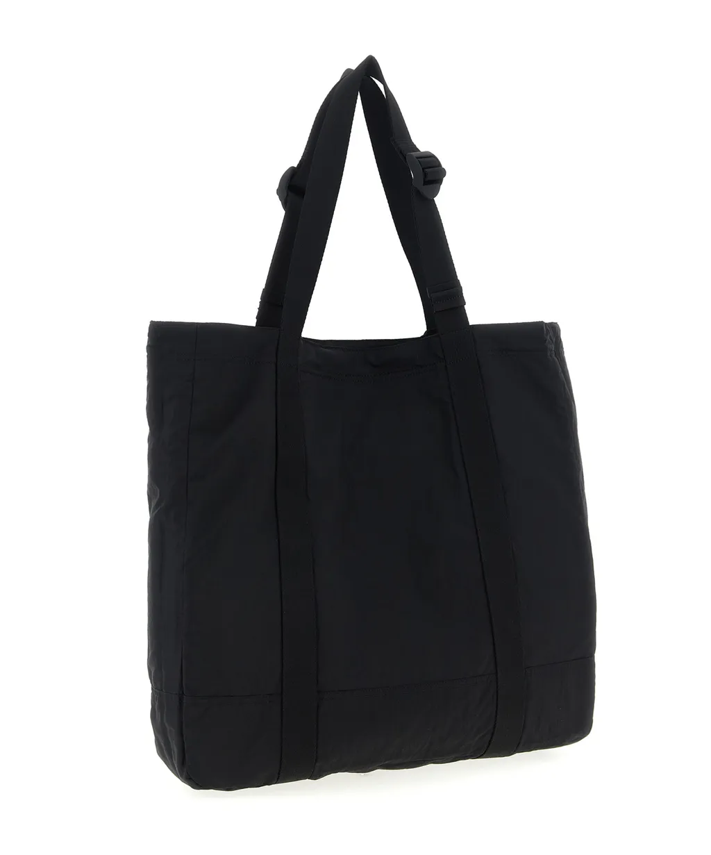 Stone Island Logo Patch Shopping Bag