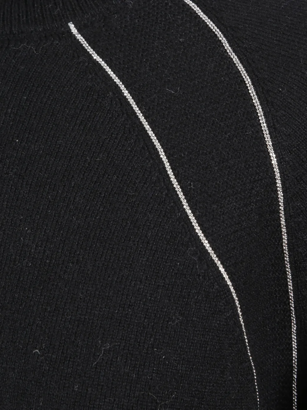 Peserico Bead-Detailed Turtleneck Jumper