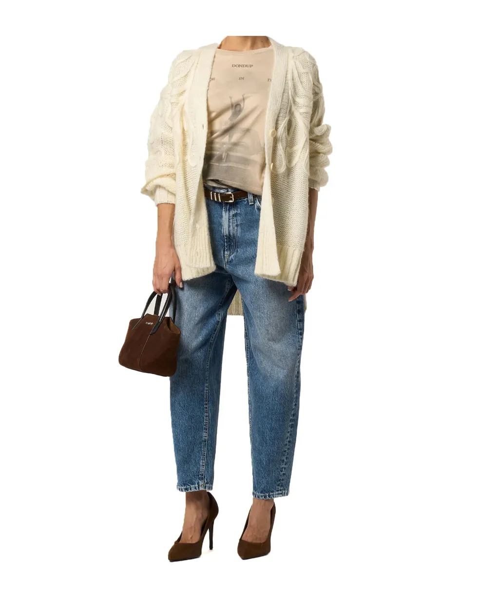 Dondup Tapered Mid-Rise Jeans