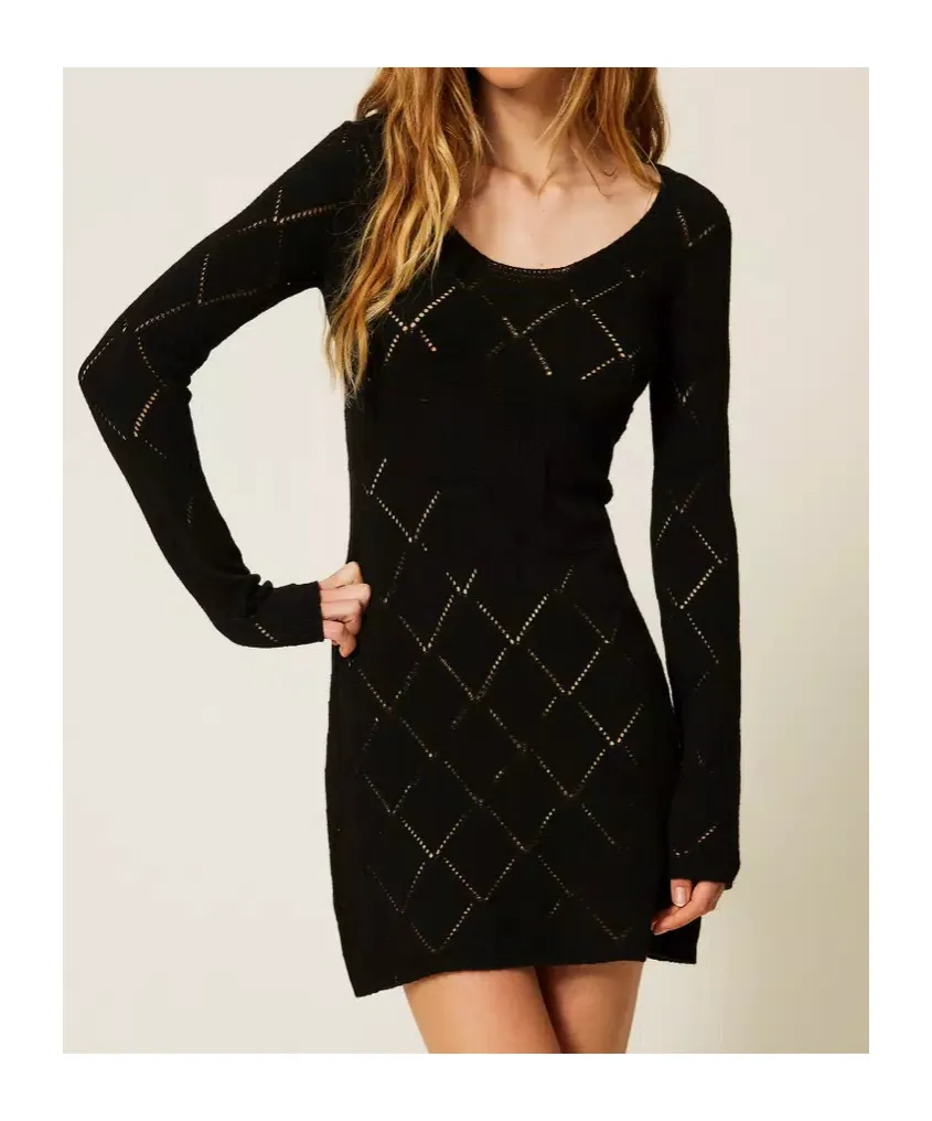 Diamond Pattern Dress