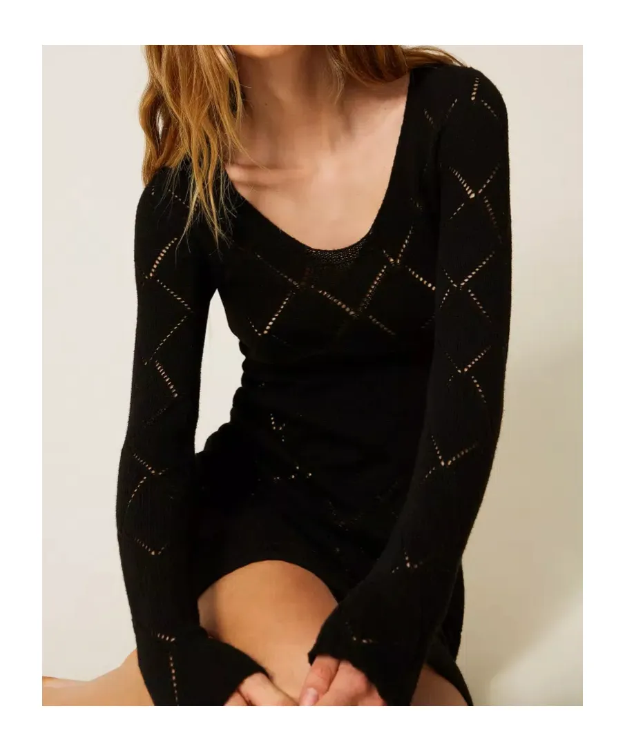 Diamond Pattern Dress