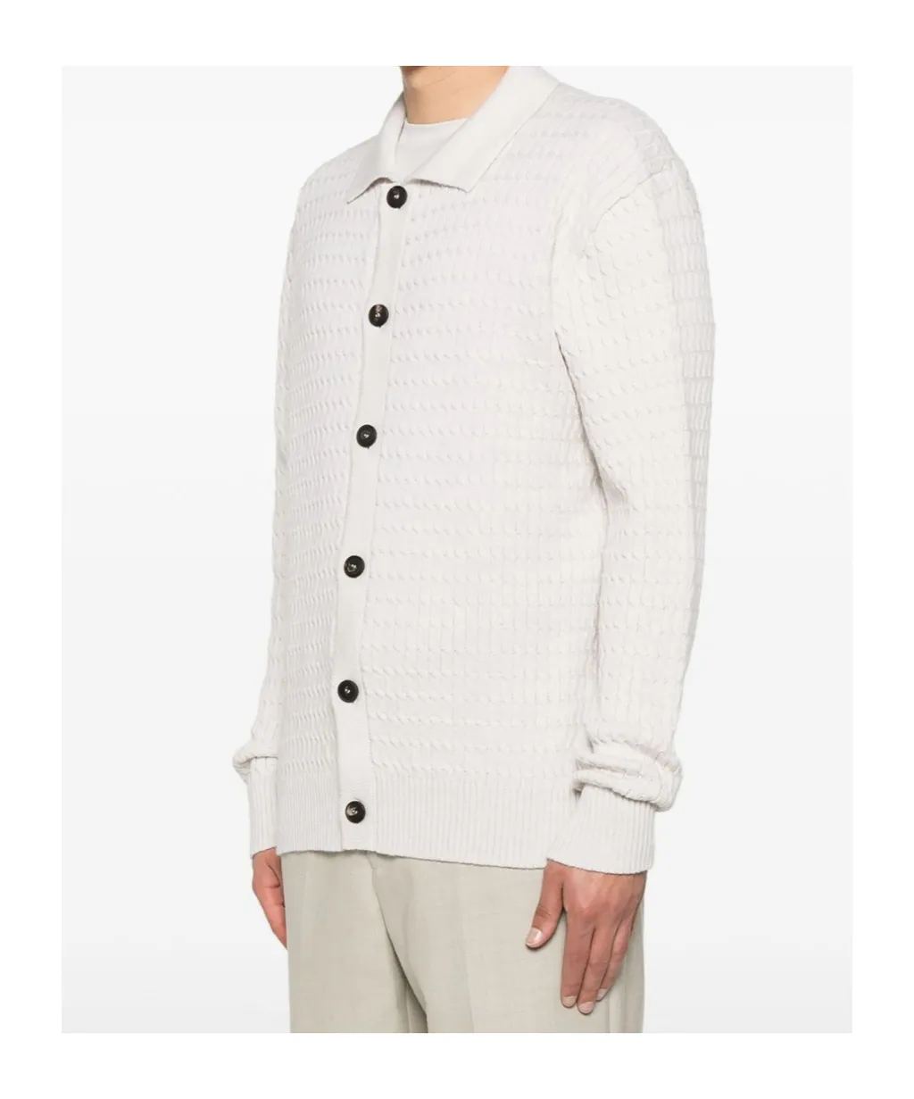 Cable-Knit Cardigan