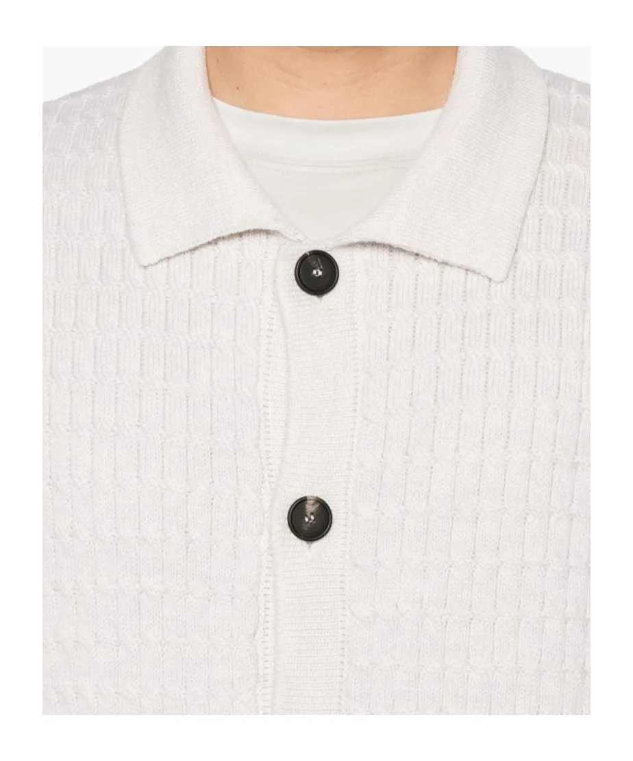 Cable-Knit Cardigan
