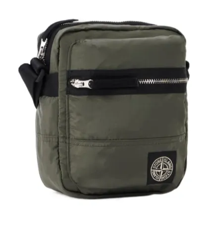 Stone Island Logo Patch Messenger Bag