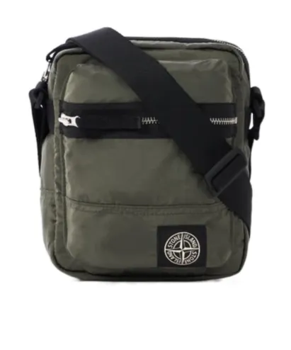Stone Island Logo Patch Messenger Bag