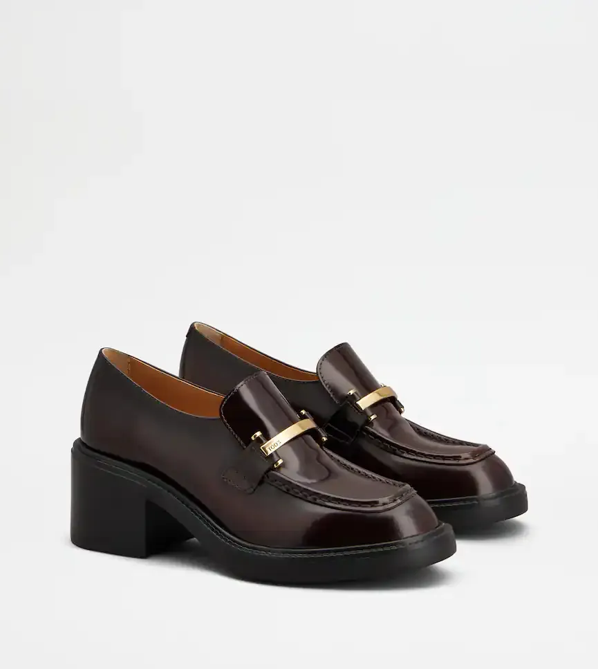 60Mm Leather Loafers