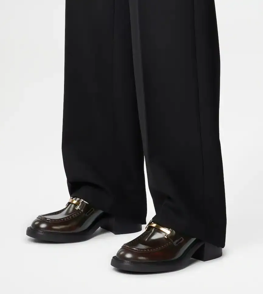 60Mm Leather Loafers