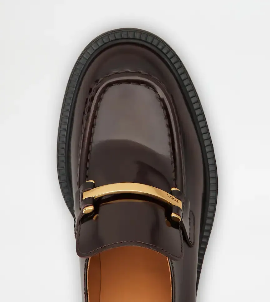 60Mm Leather Loafers