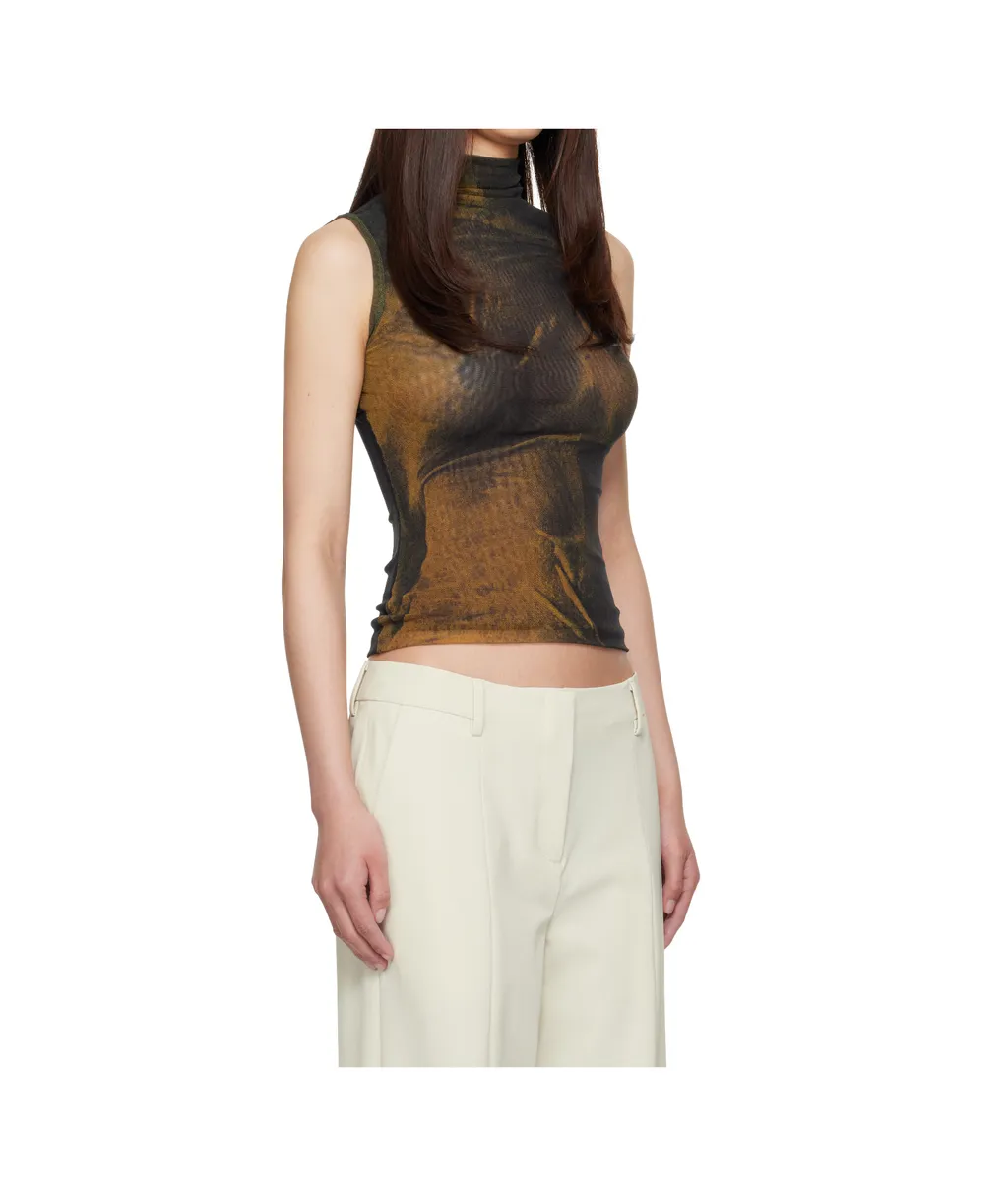 Nylon Mesh Top