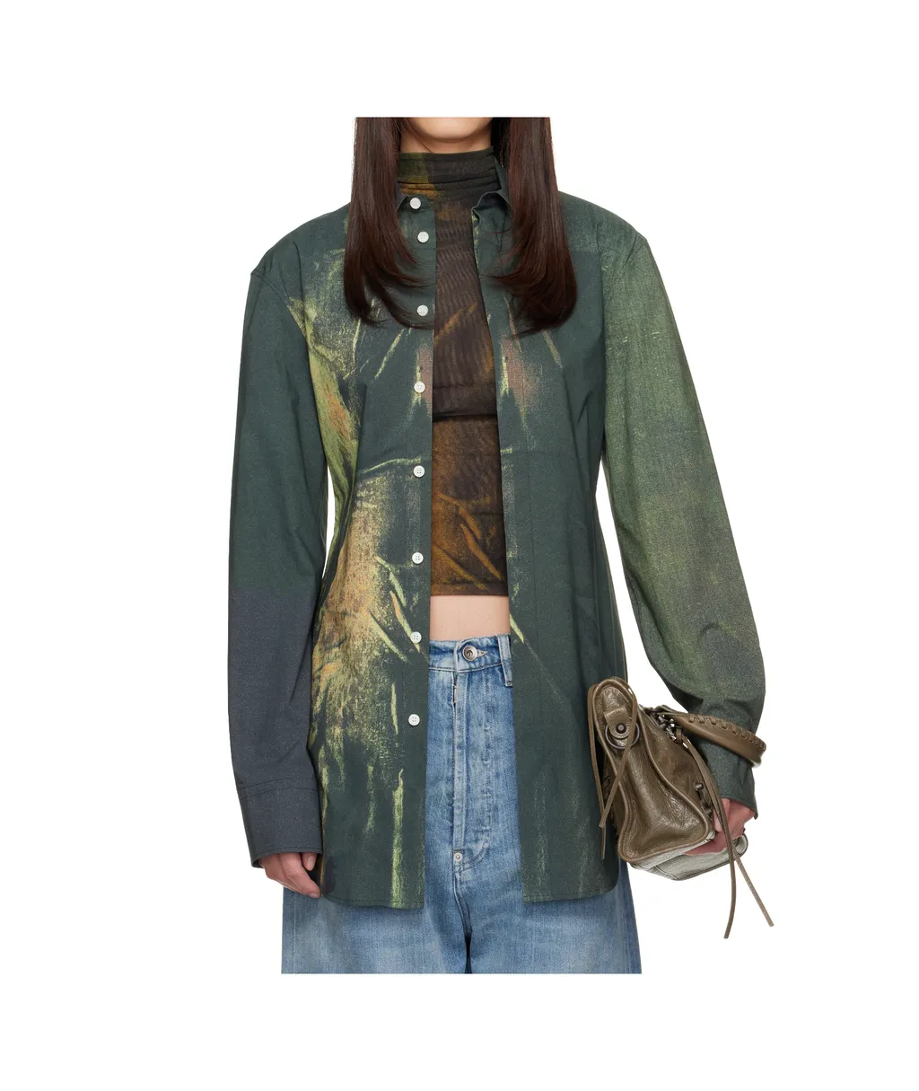 The Acid Water Printed Buttoned Shirt