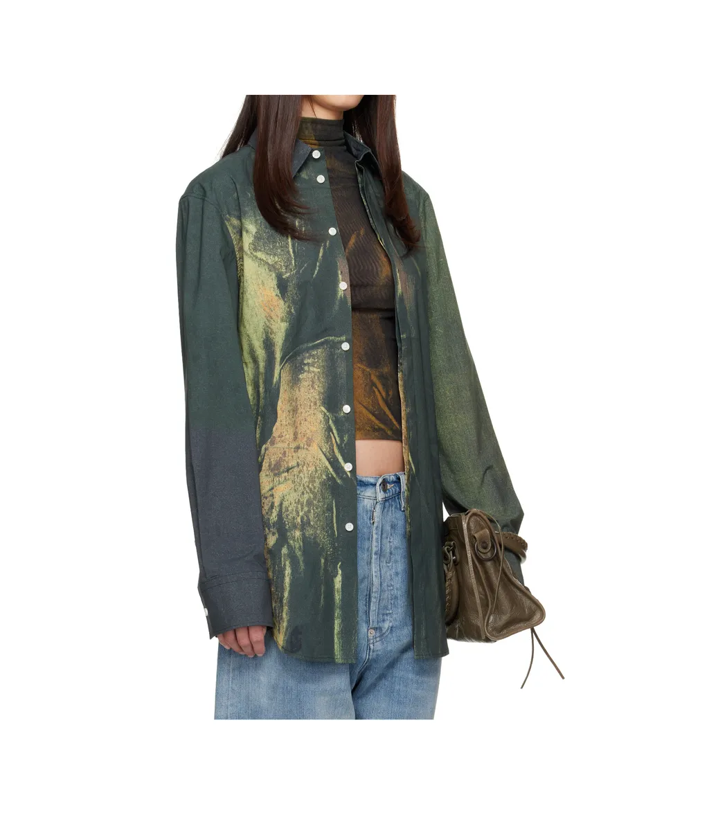 The Acid Water Printed Buttoned Shirt