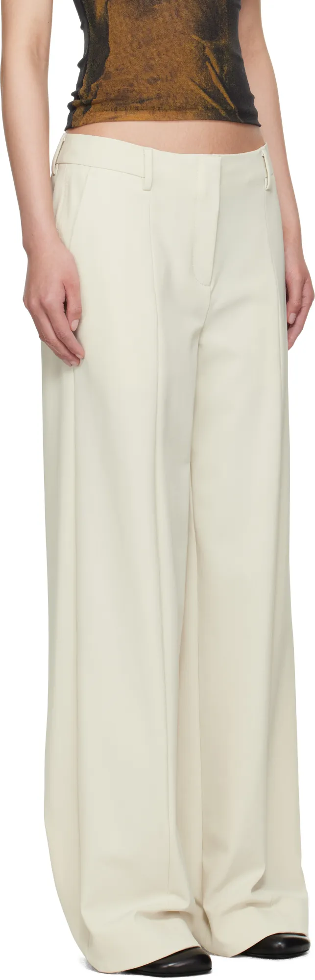 Stretch Nylon Twill Trousers
