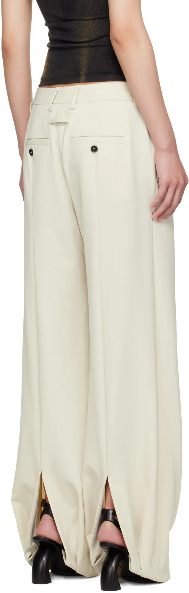 Stretch Nylon Twill Trousers