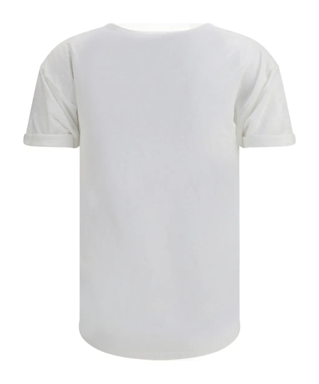 Isabel Marant ÉToile Koldi Logo Printed Crewneck T-Shirt