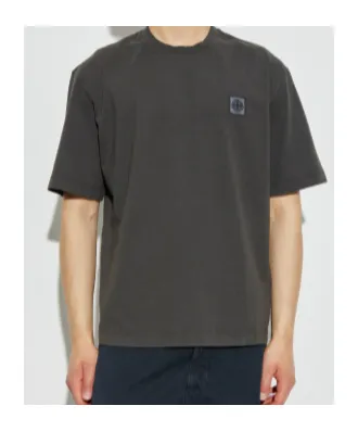 Stone Island Logo Patch Short Sleeve T-Shirt