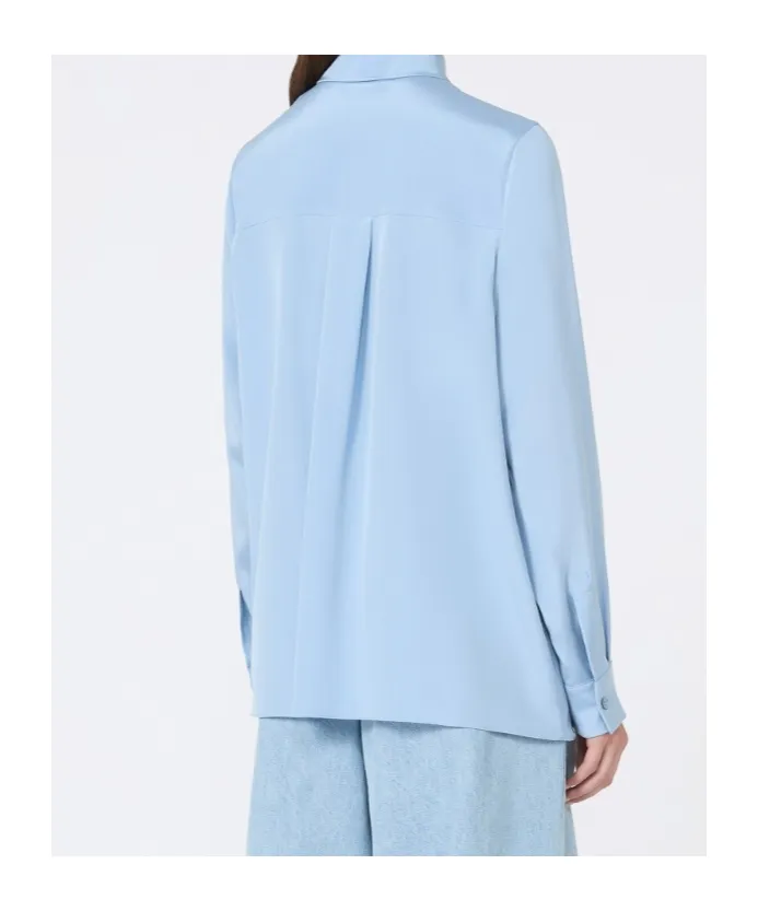 Stretch Silk Cady Shirt
